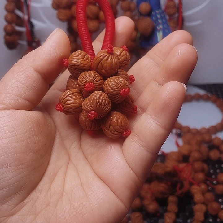 吊坠桃核龙纹桃枭