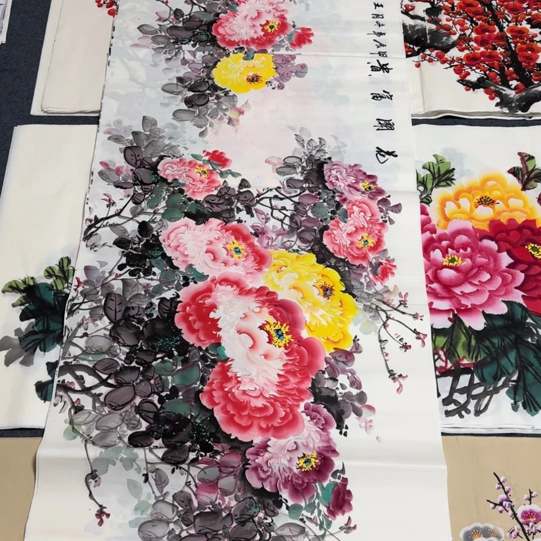 国画花*晓彤美术馆直播间