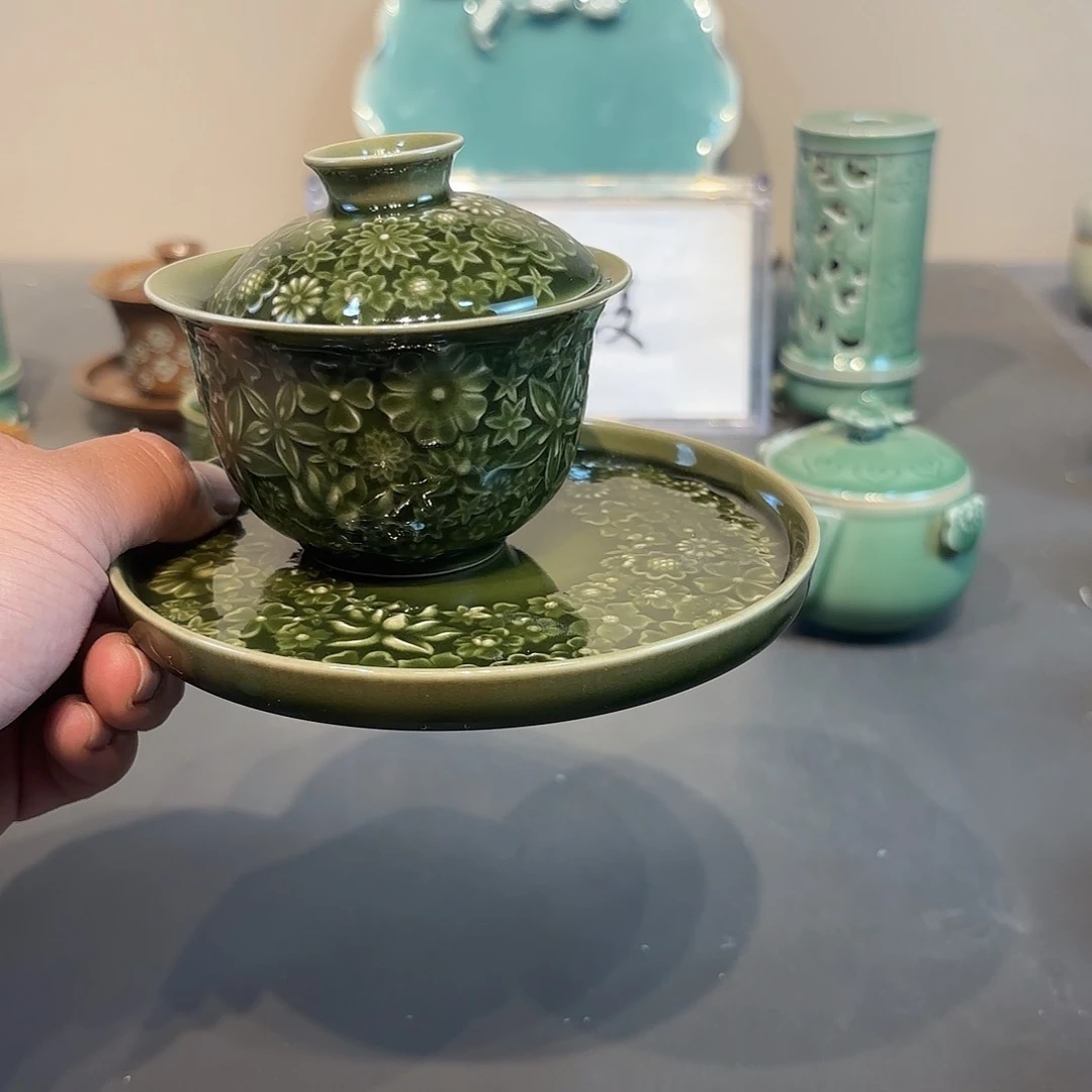 瓷片?**夜龙泉青瓷龙泉青瓷