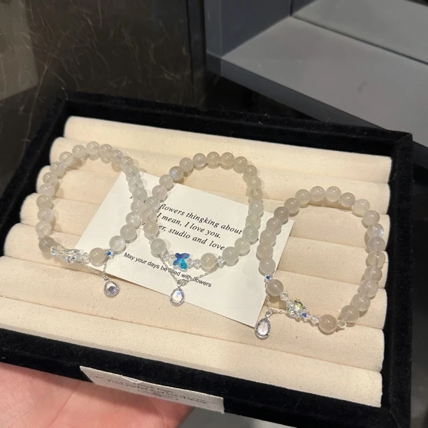 S236 8mm蓝月光➕水滴手串