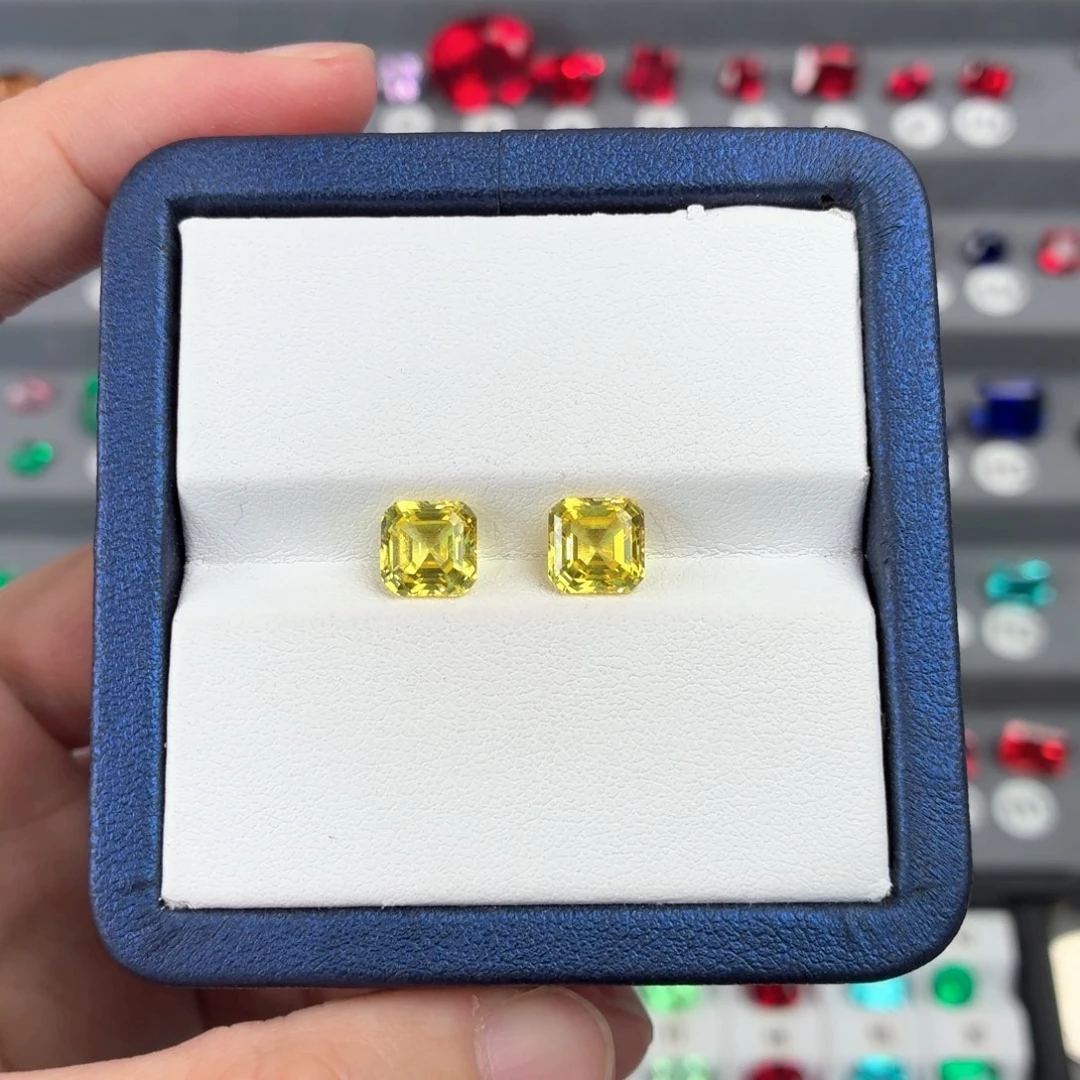梅***～合成（培育）蓝宝石裸石5.08ct