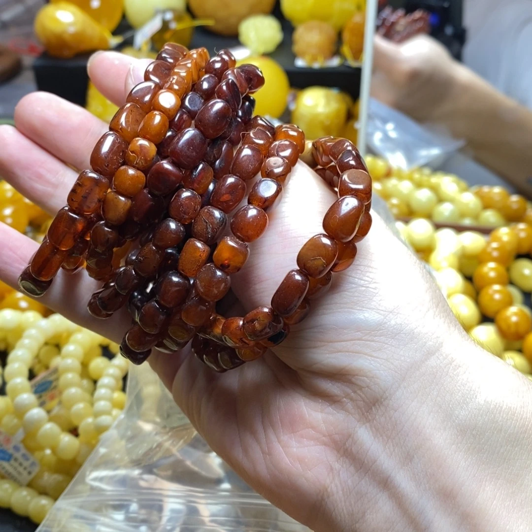 琥珀未镶嵌珠宝奇石