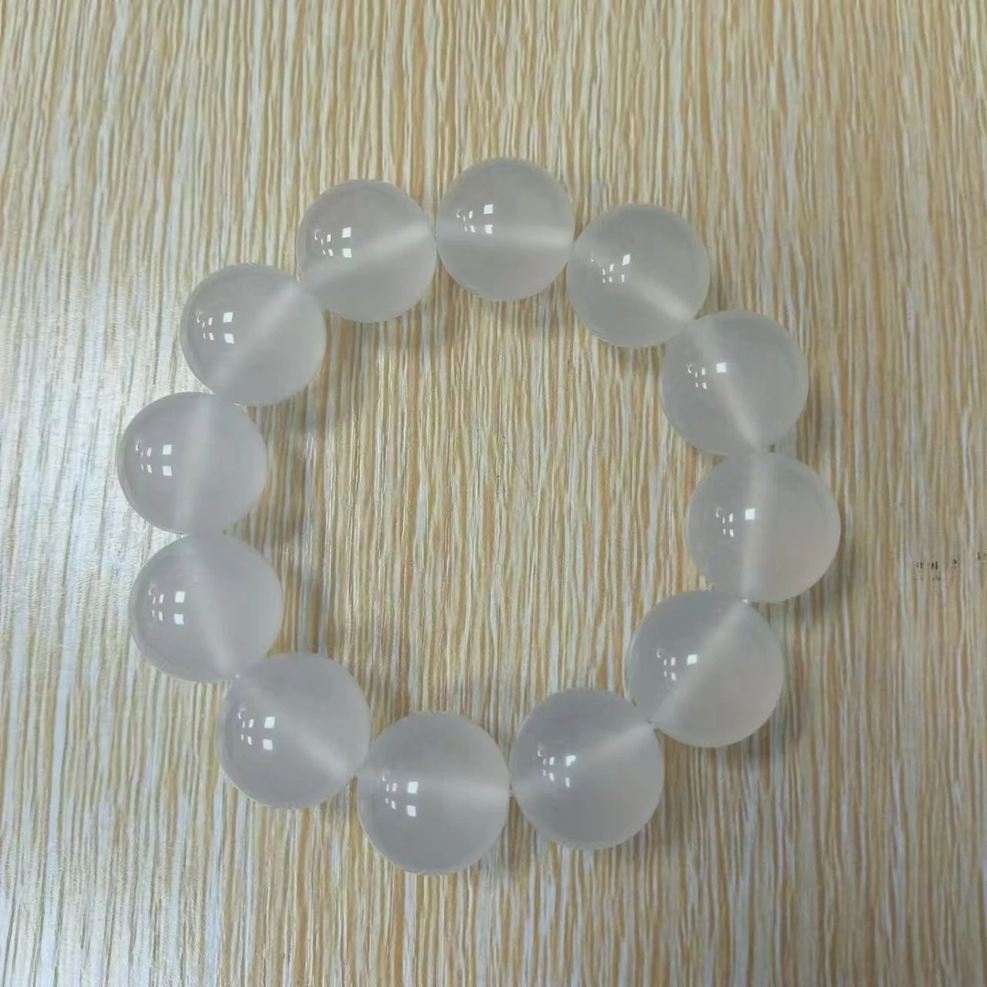 YW065 白玉菩提 紫芸精品手串（无礼盒）