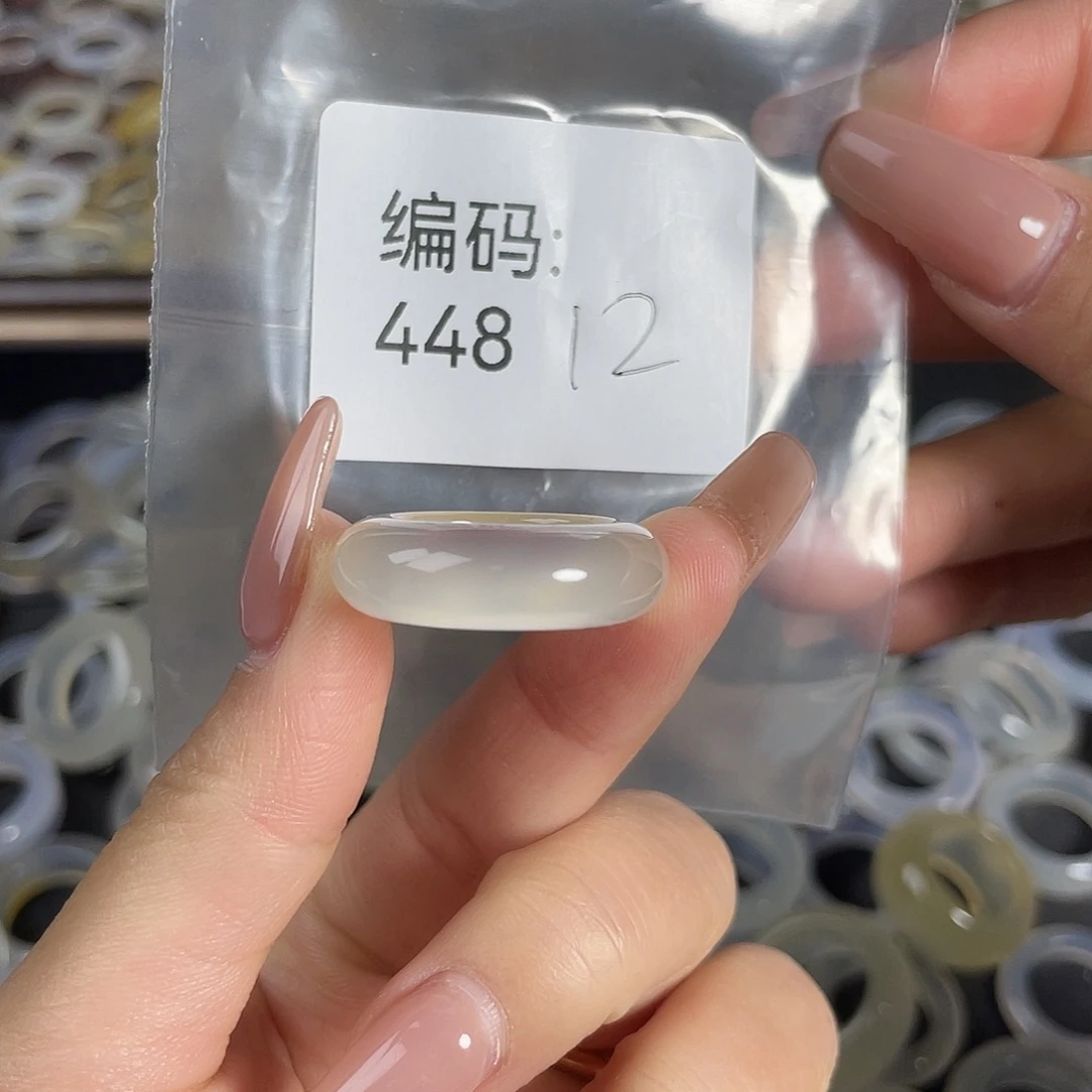 玛瑙/玉髓未镶嵌戒指448