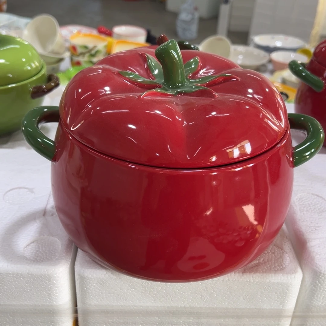 摆件陶高温陶瓷釉下彩微瑕！