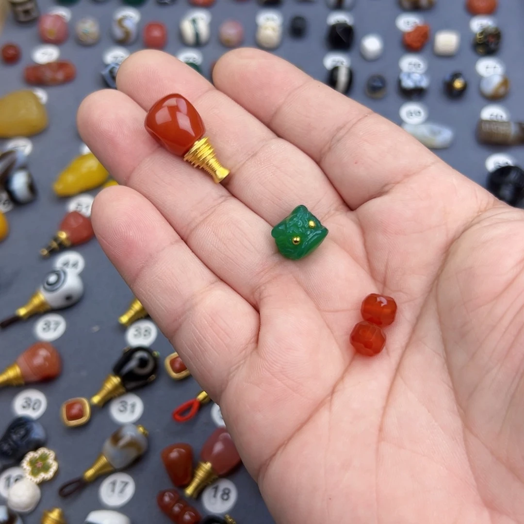 玛瑙/玉髓饰品未镶嵌教*