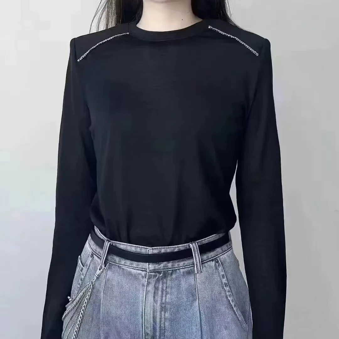 （不退换）5300889长袖T气质修身简约百搭