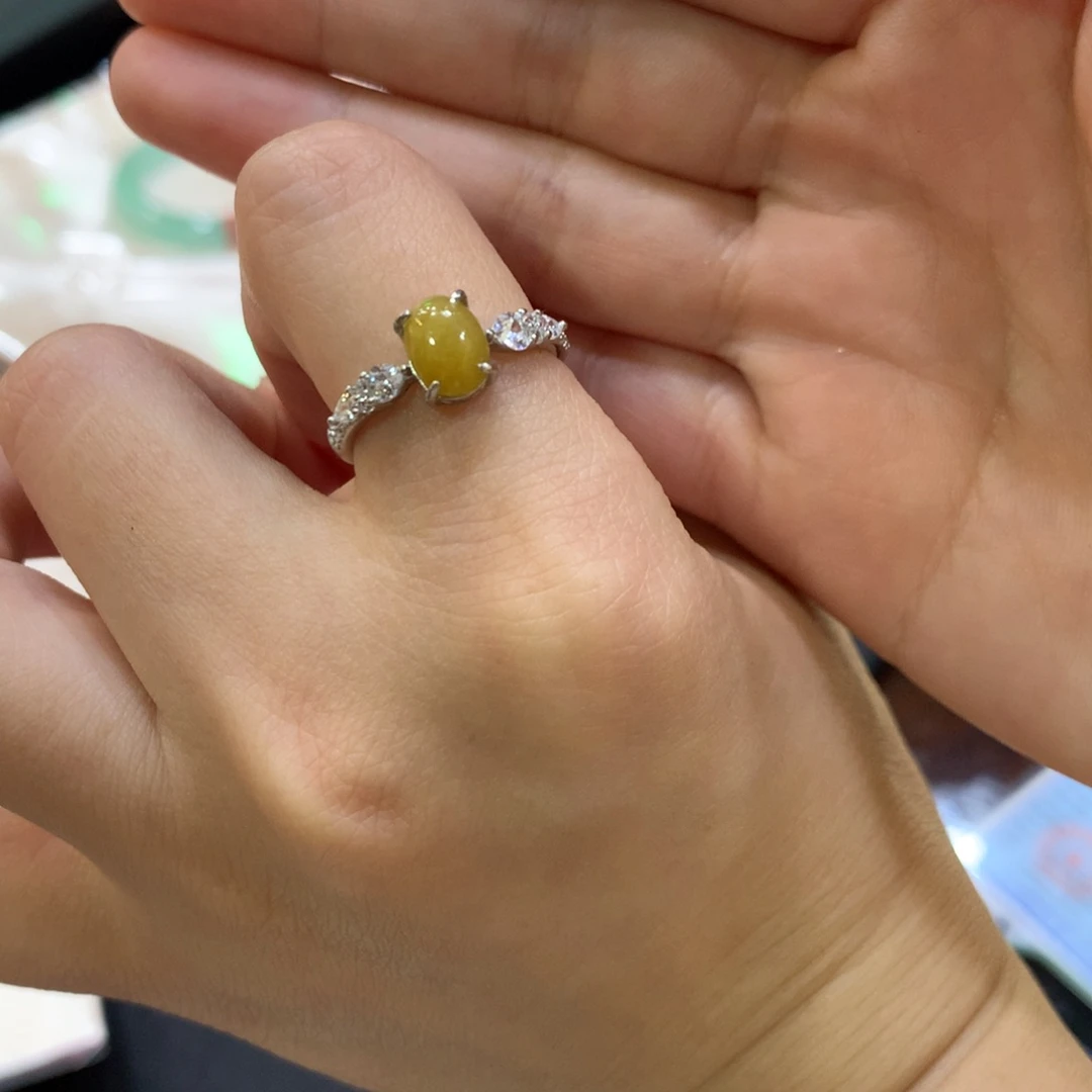 未镶嵌戒指翡翠翡翠