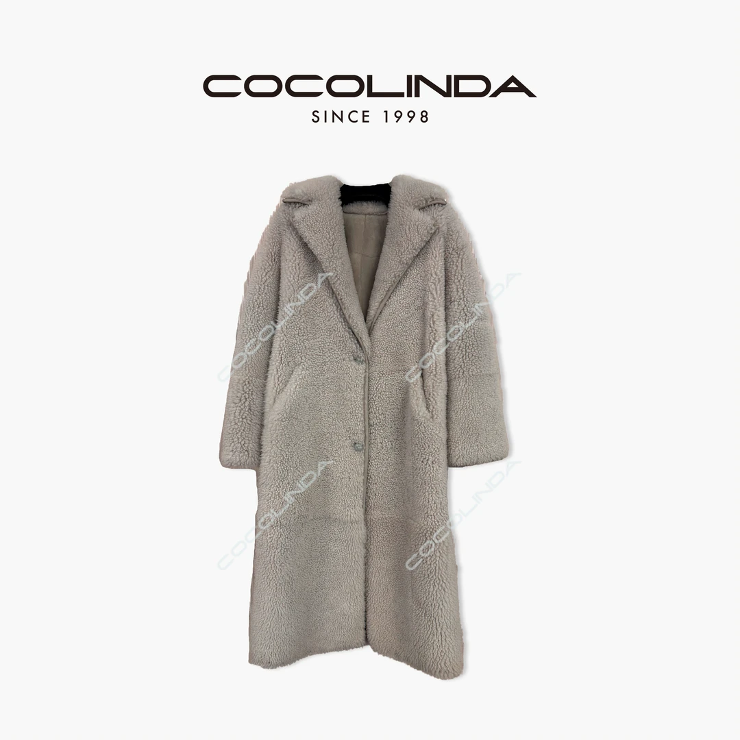 COCOLINDA | 100%羊毛皮西班牙长款双面皮毛一体CH23659A