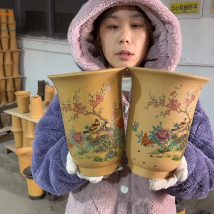 紫砂花盆破损补发