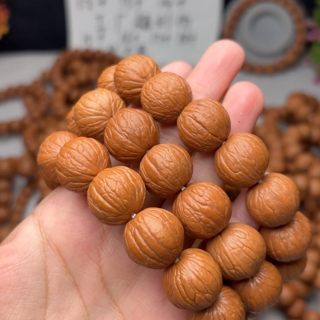手串猴头核桃无药精卡精选聚宝盆