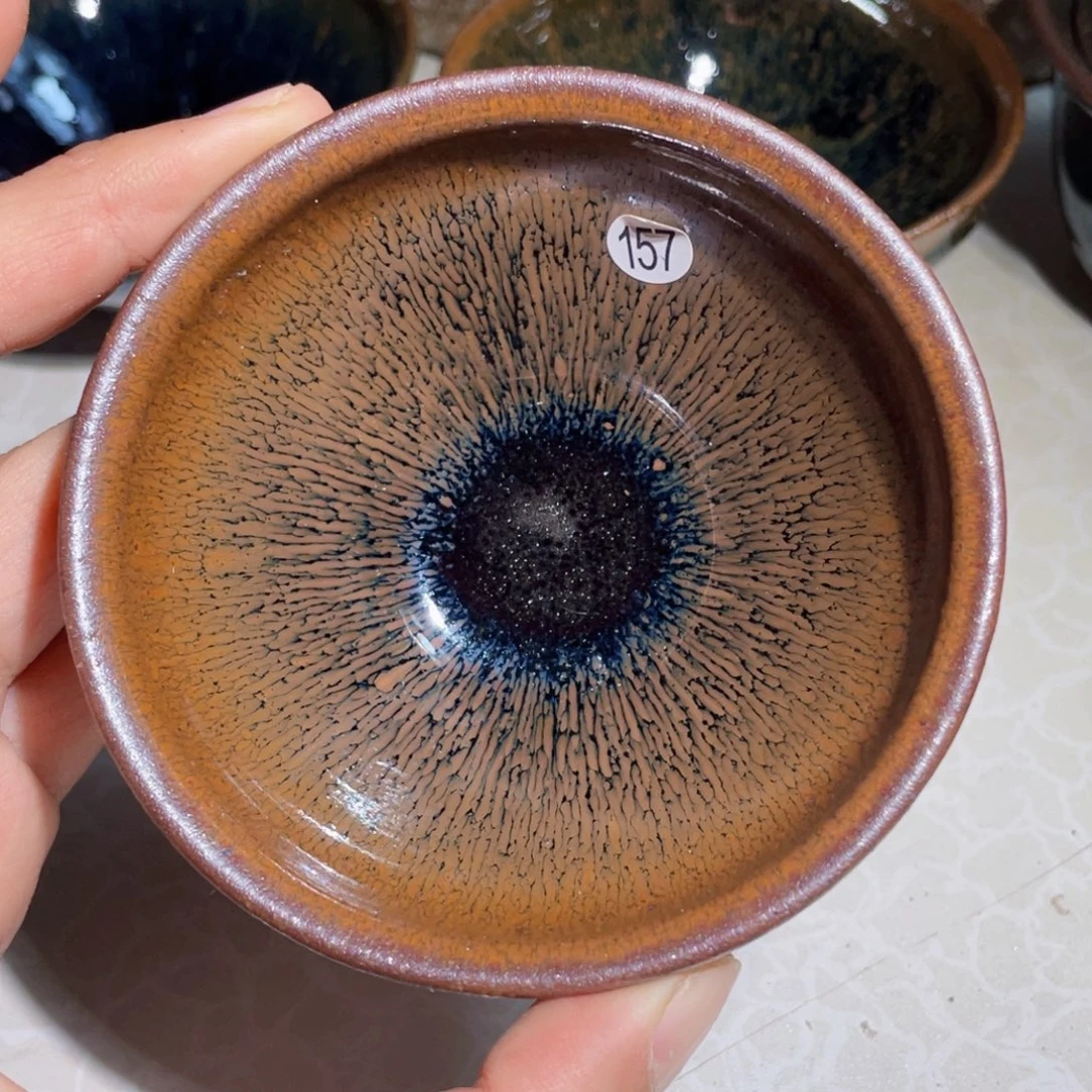 茶盏龙窑柴烧建盏157