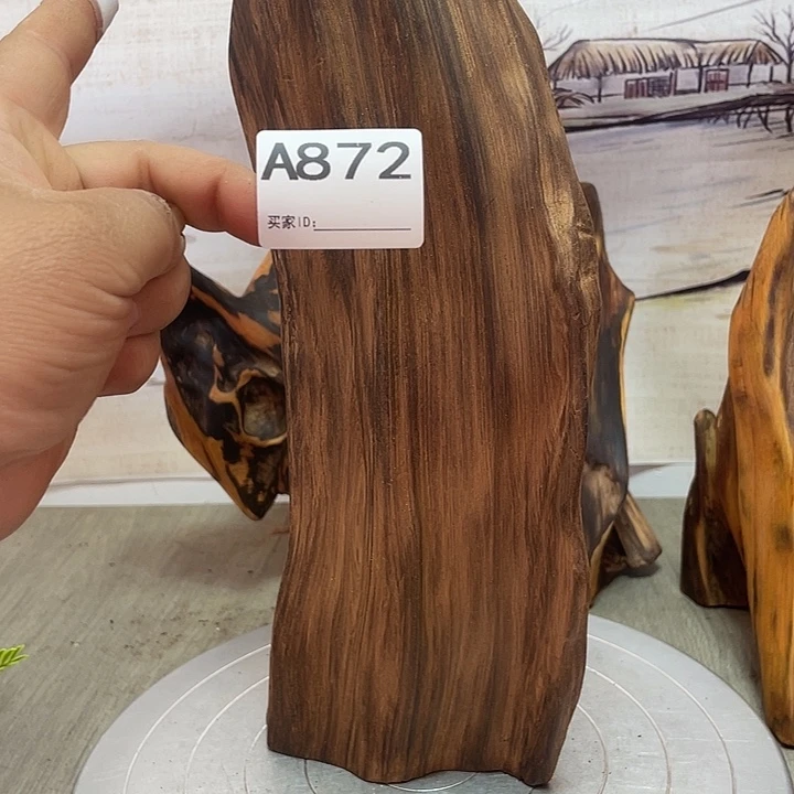 用***3木直播间木质摆件