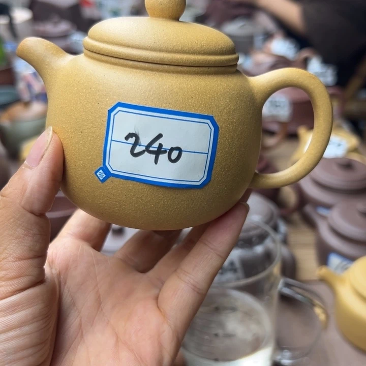 紫砂茶壶黄金段瑕疵230