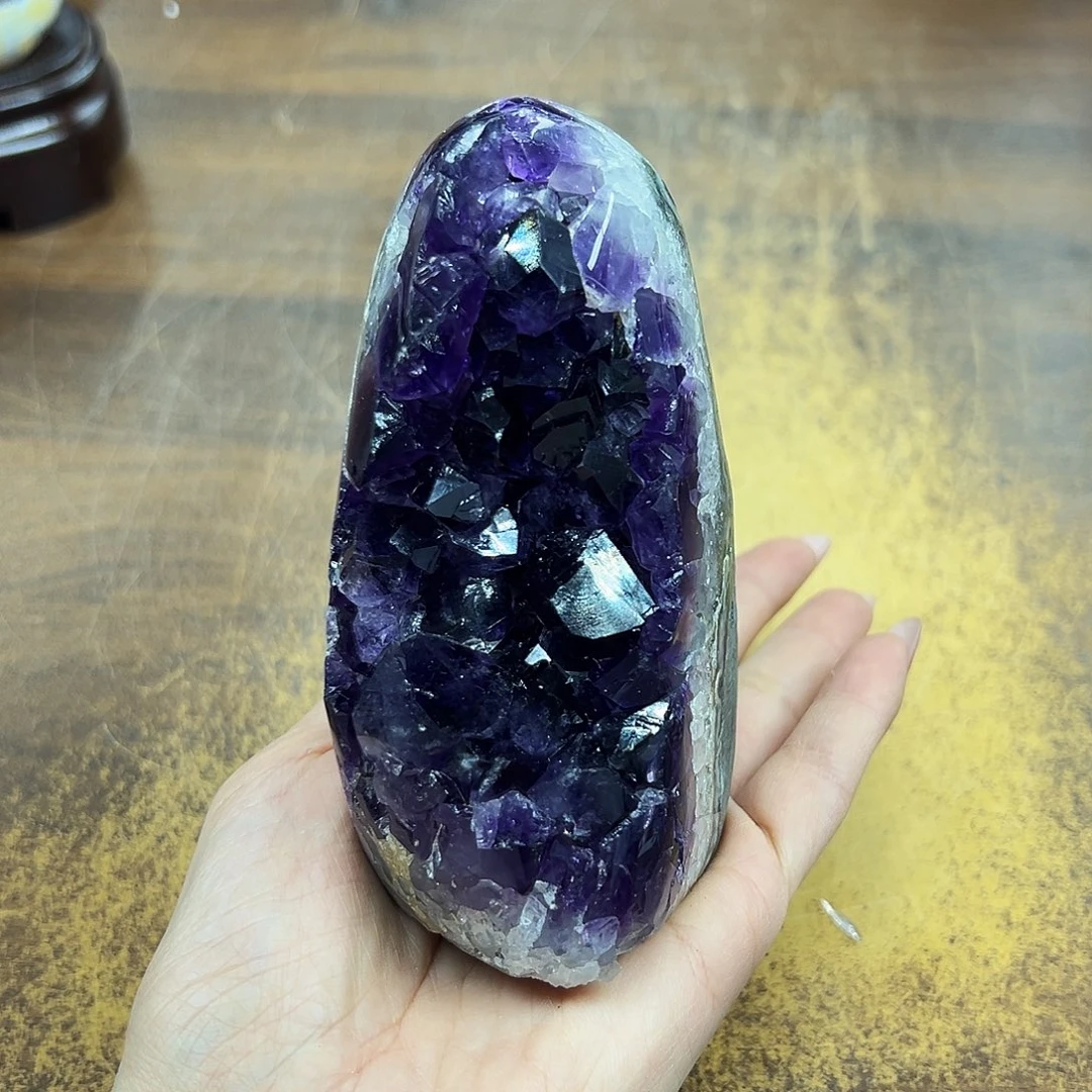 紫晶摆件未镶嵌晶体
