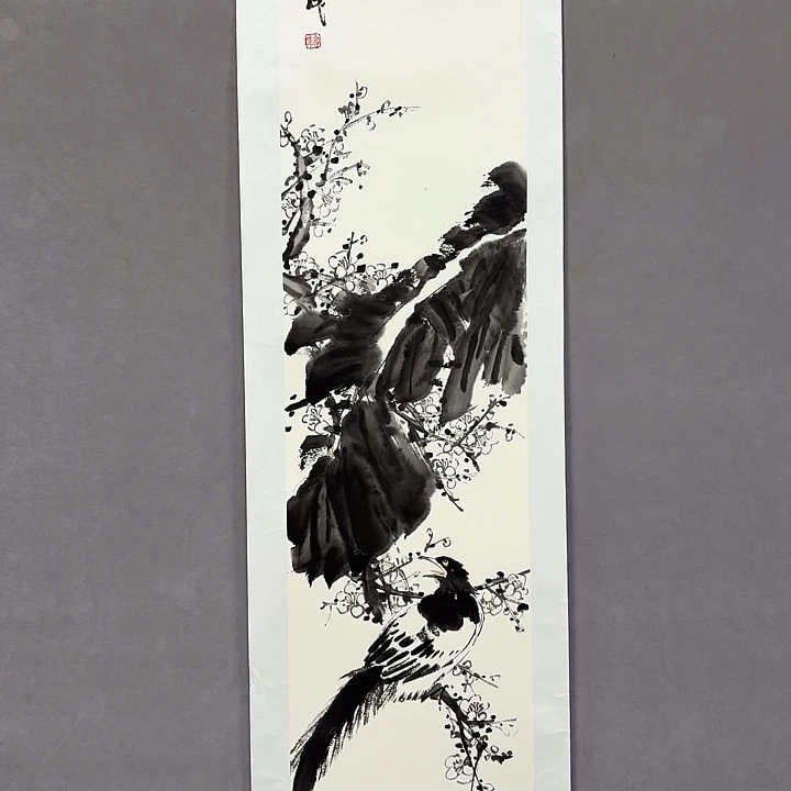 国画亲笔手绘放心去藏