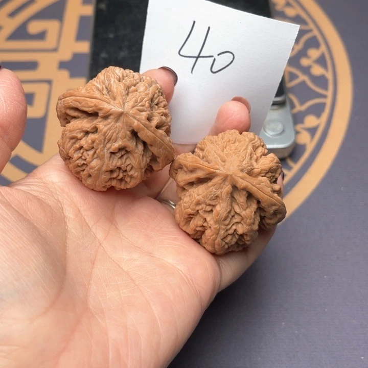 文玩核桃把件42大粗筋