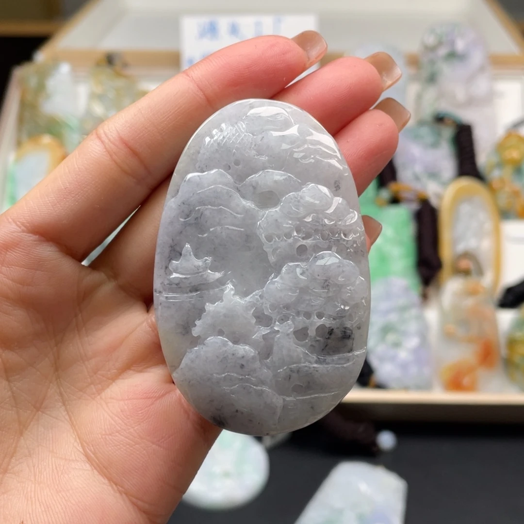 翡翠吊坠(不含链)未镶嵌