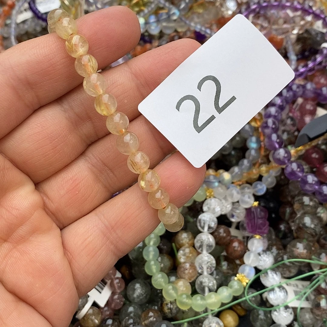 水晶手链未镶嵌手链