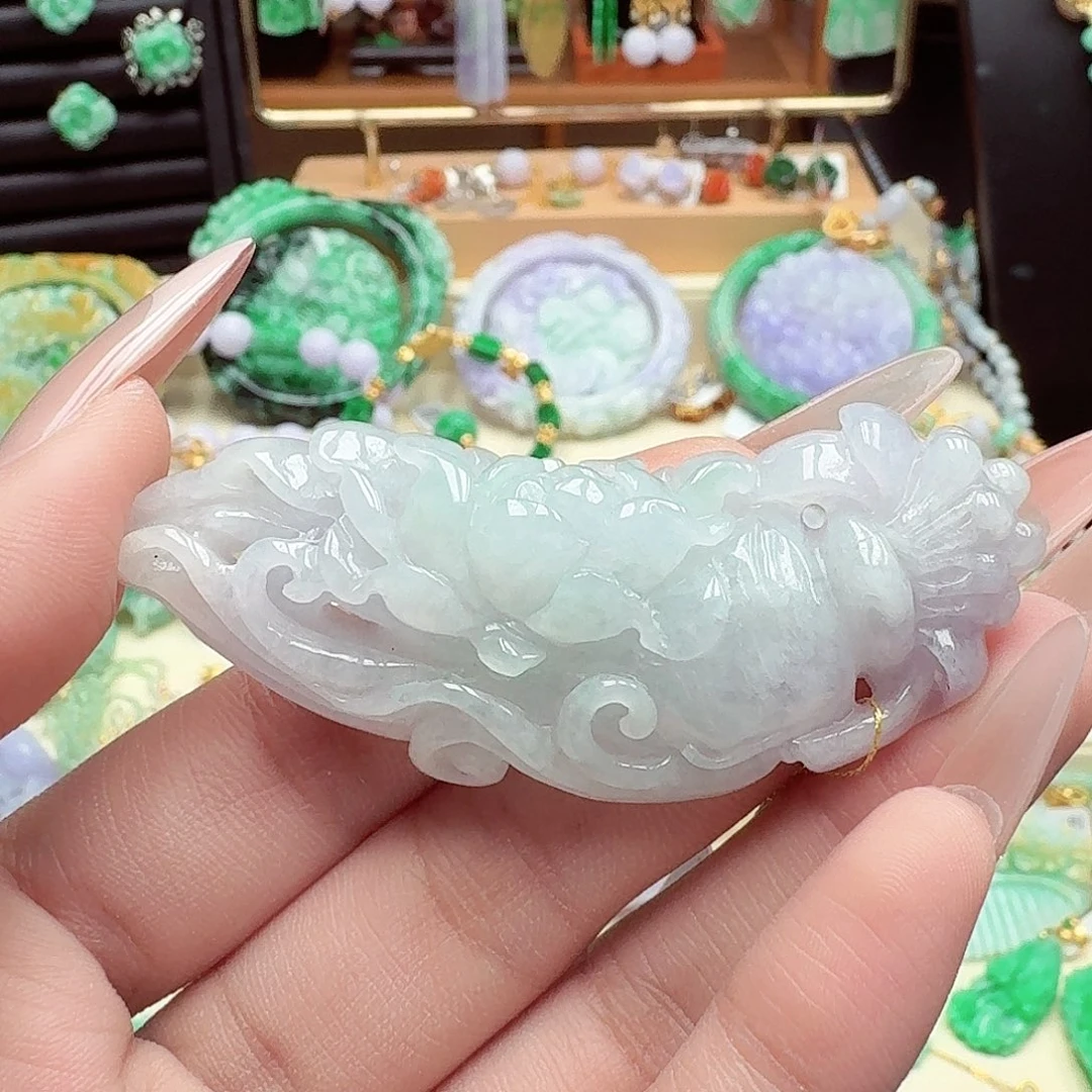 颈饰未镶嵌翡翠翡翠吊坠