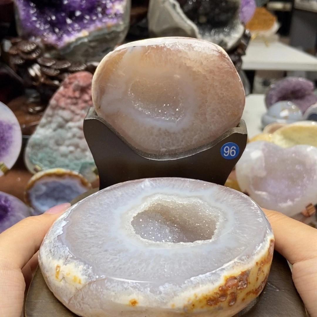紫晶摆件未镶嵌水晶