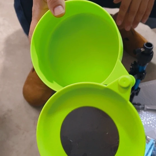 迷你绿拉饵盘微瑕的