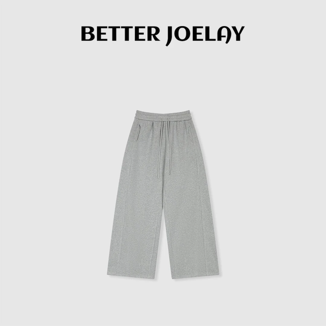 BETTER JOELAY-加绒【收藏浪漫】时尚休闲裤宽松百搭慵懒风WL9612