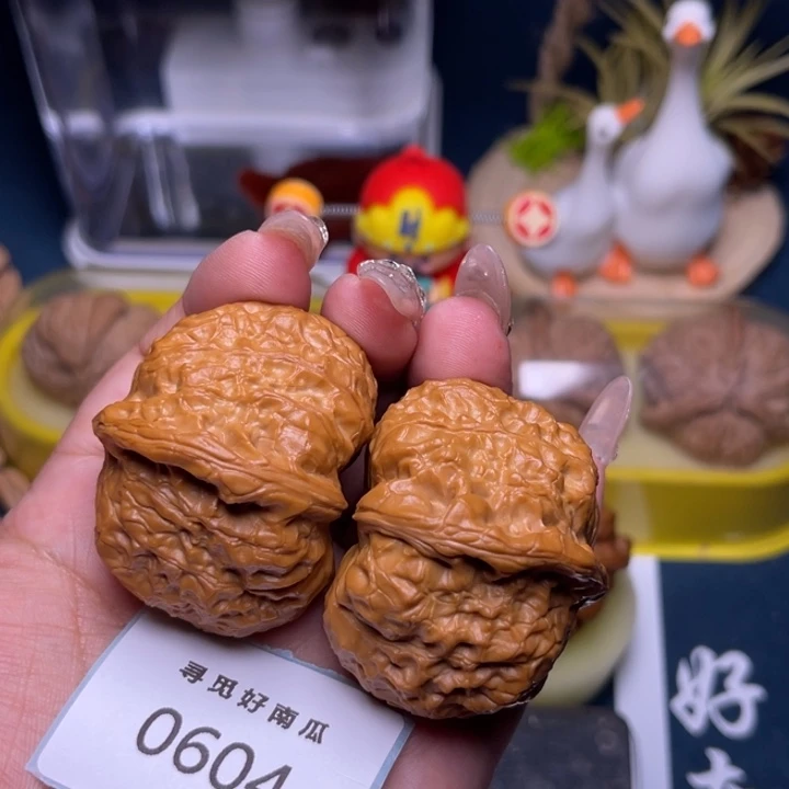 冰***川把件文玩核桃南瓜墩44-0604