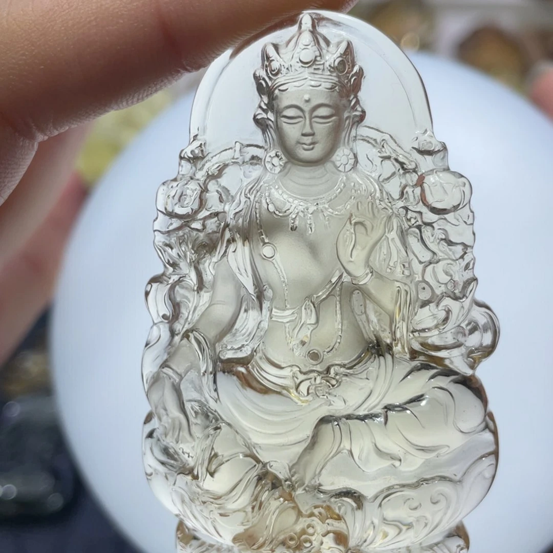 水晶颈饰未镶嵌定制