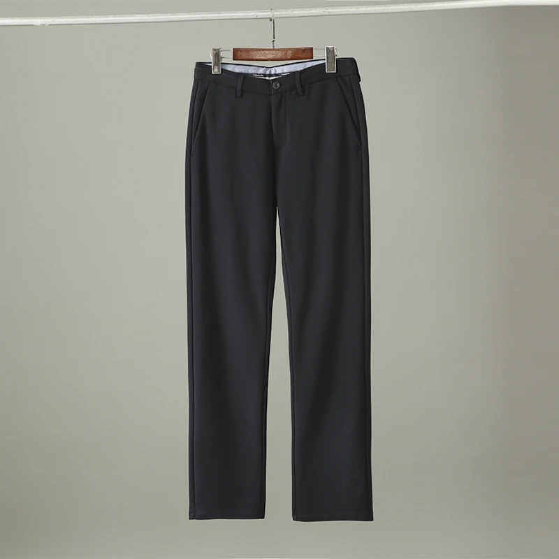 HK574剪标秋冬季六面弹断码特价舒适百搭男士休闲裤