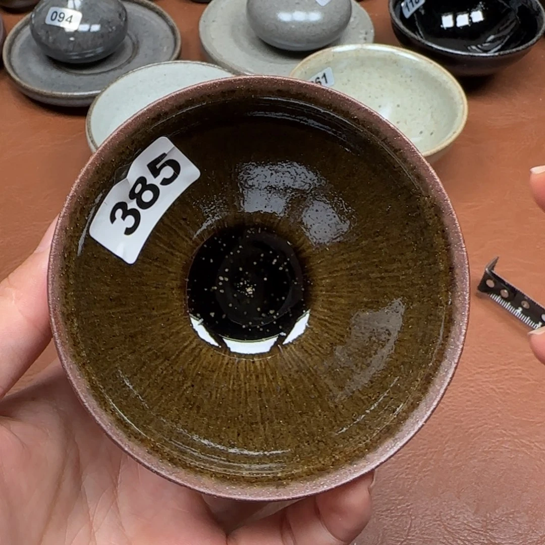 茶盏龙窑柴烧原矿原釉（微瑕）385