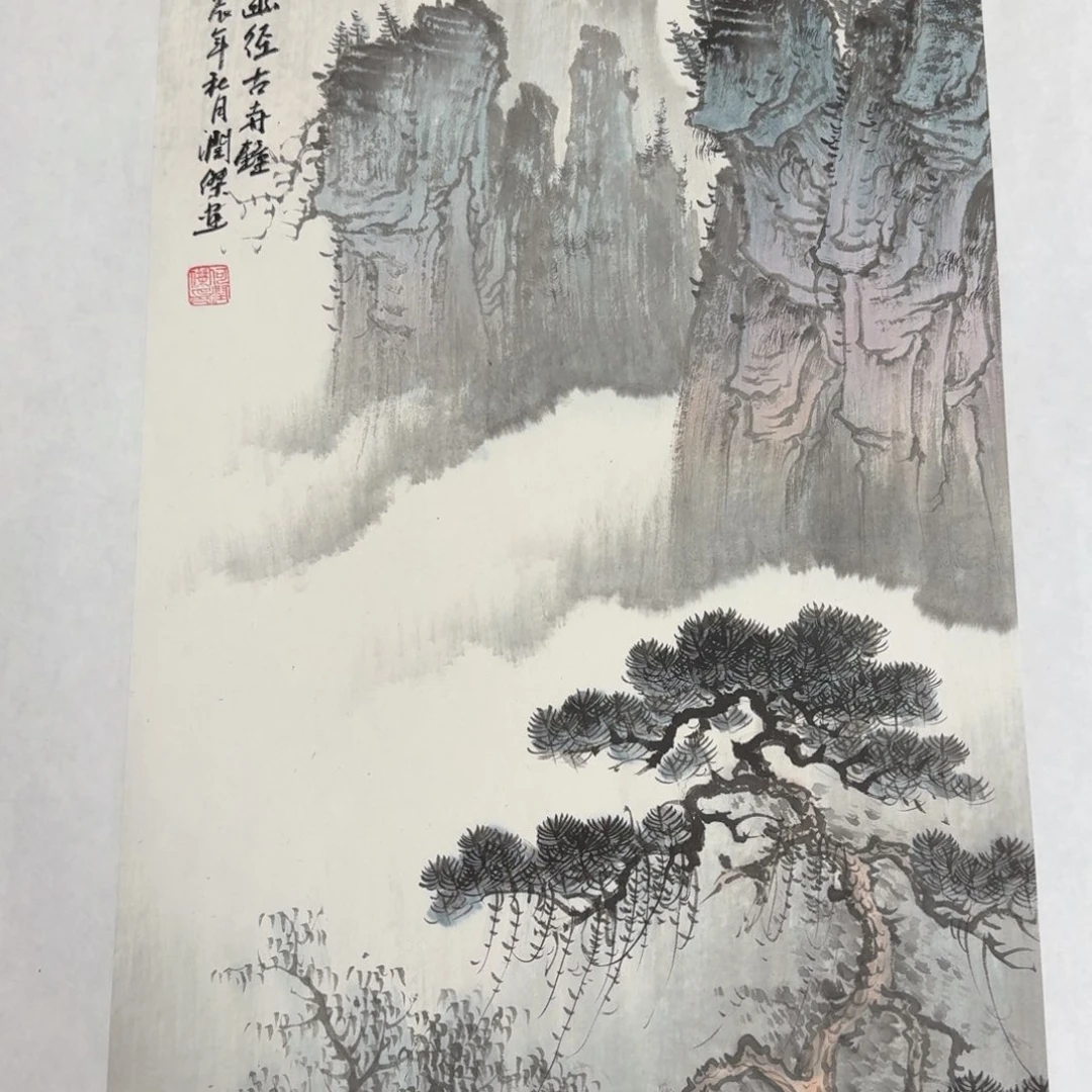 国画国画作品山水花鸟纯手绘