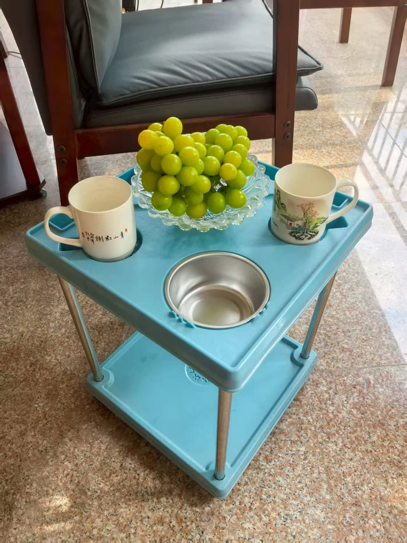 塑料工艺麻将机正方形茶几