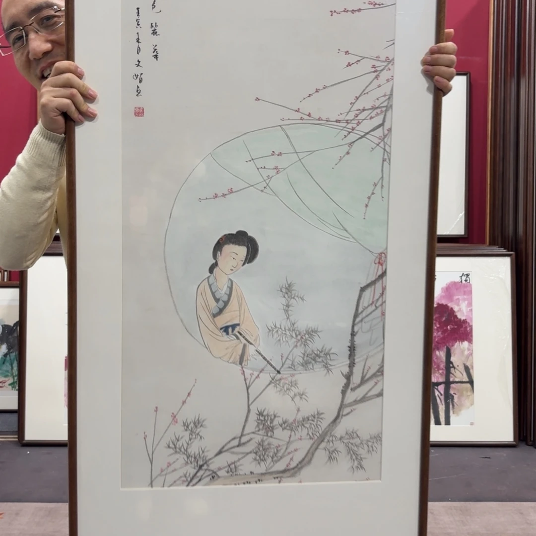 国画手绘作品120/60