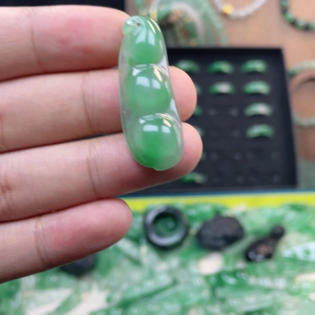 石英质玉合金小福豆