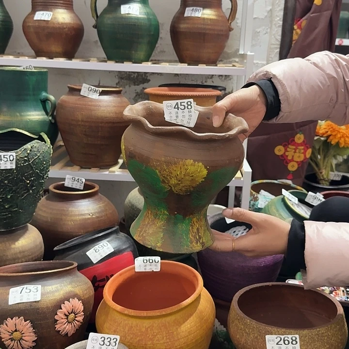 彩绘458高度19口径18