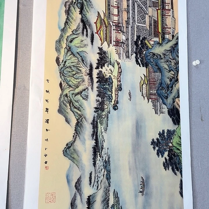 国画书画描金拓染金石传拓手写
