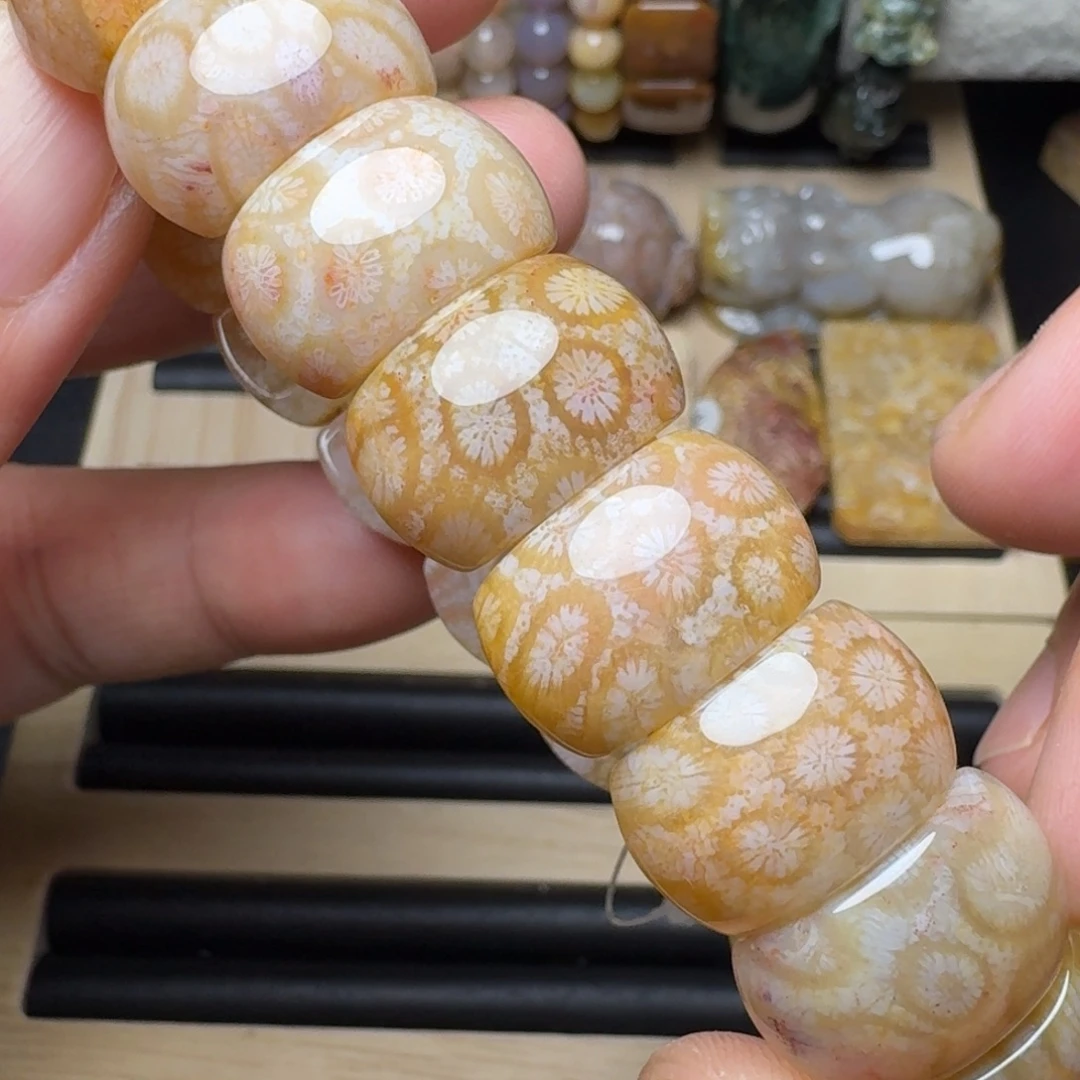 硅化玉未镶嵌纯天然色有机玉石包真色