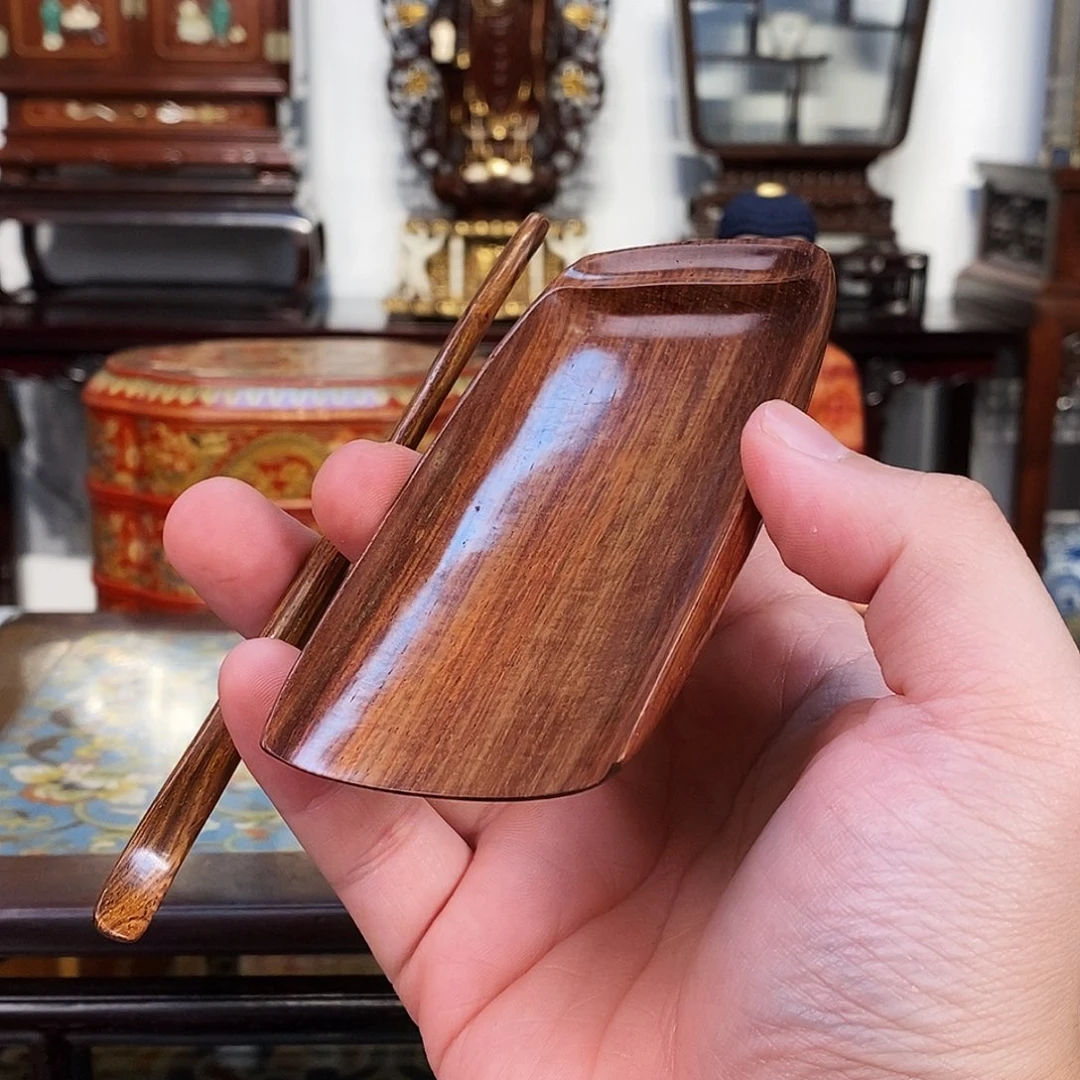 花梨木类成套家具黄花梨茶则