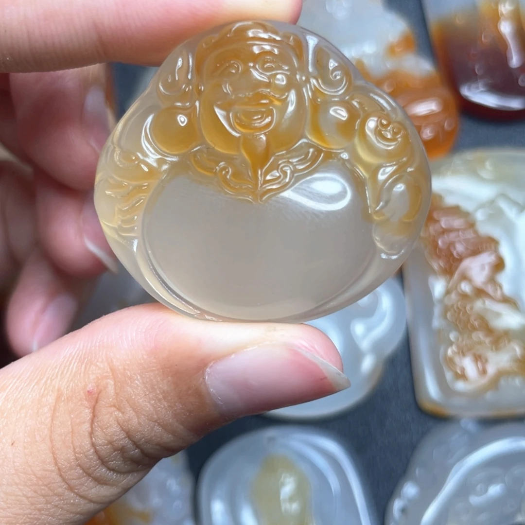 未镶嵌颈饰玛瑙/玉髓