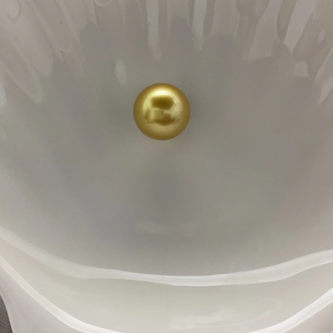 未镶嵌海水珍珠裸珠10.4南洋金珠裸珠