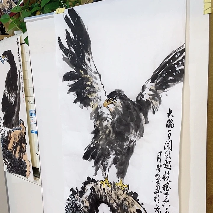 国画张圣敏先生纯手绘作品