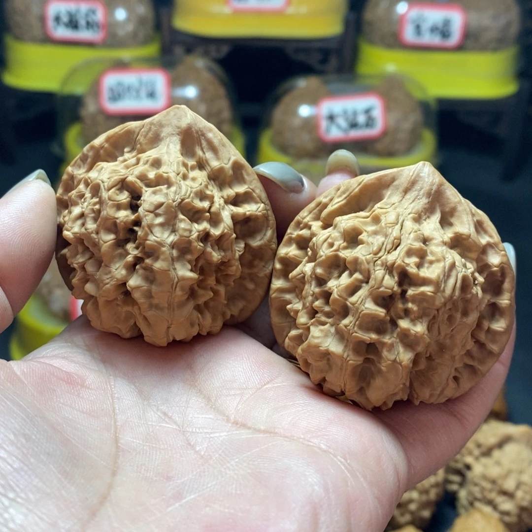 文玩核桃把件19号官帽47尺