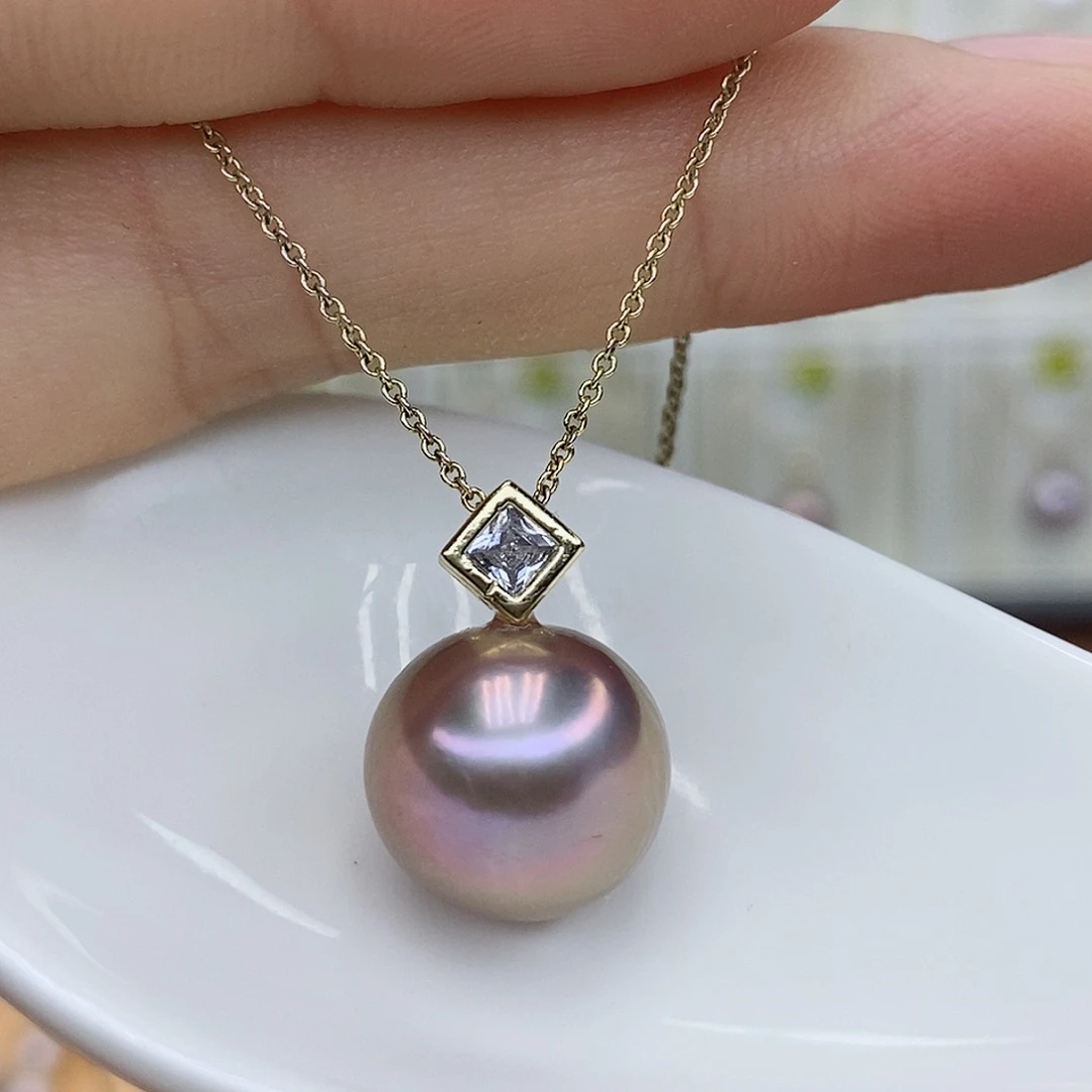 淡水珍珠颈饰合金