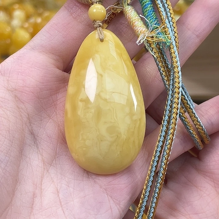 琥珀未镶嵌珠宝奇石琥珀蜜蜡J90