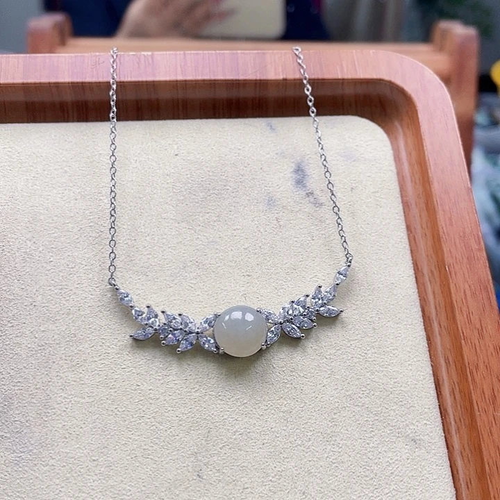 翡翠未镶嵌颈饰天然翡翠Ａ货