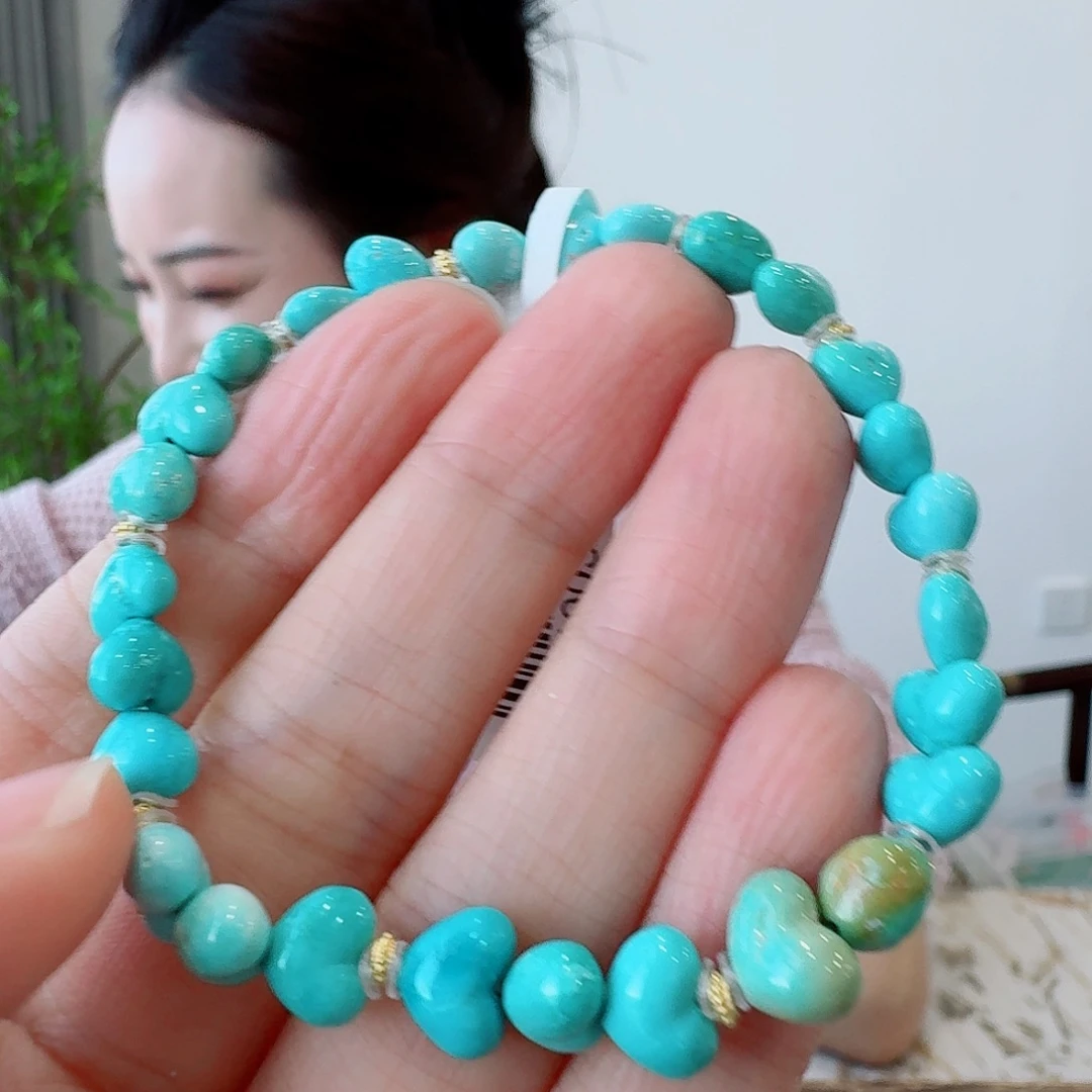 未镶嵌绿松石珠宝奇石