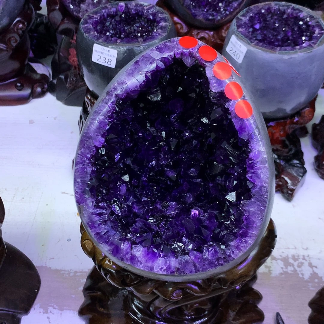 未镶嵌大型摆件（非配饰）水晶朱