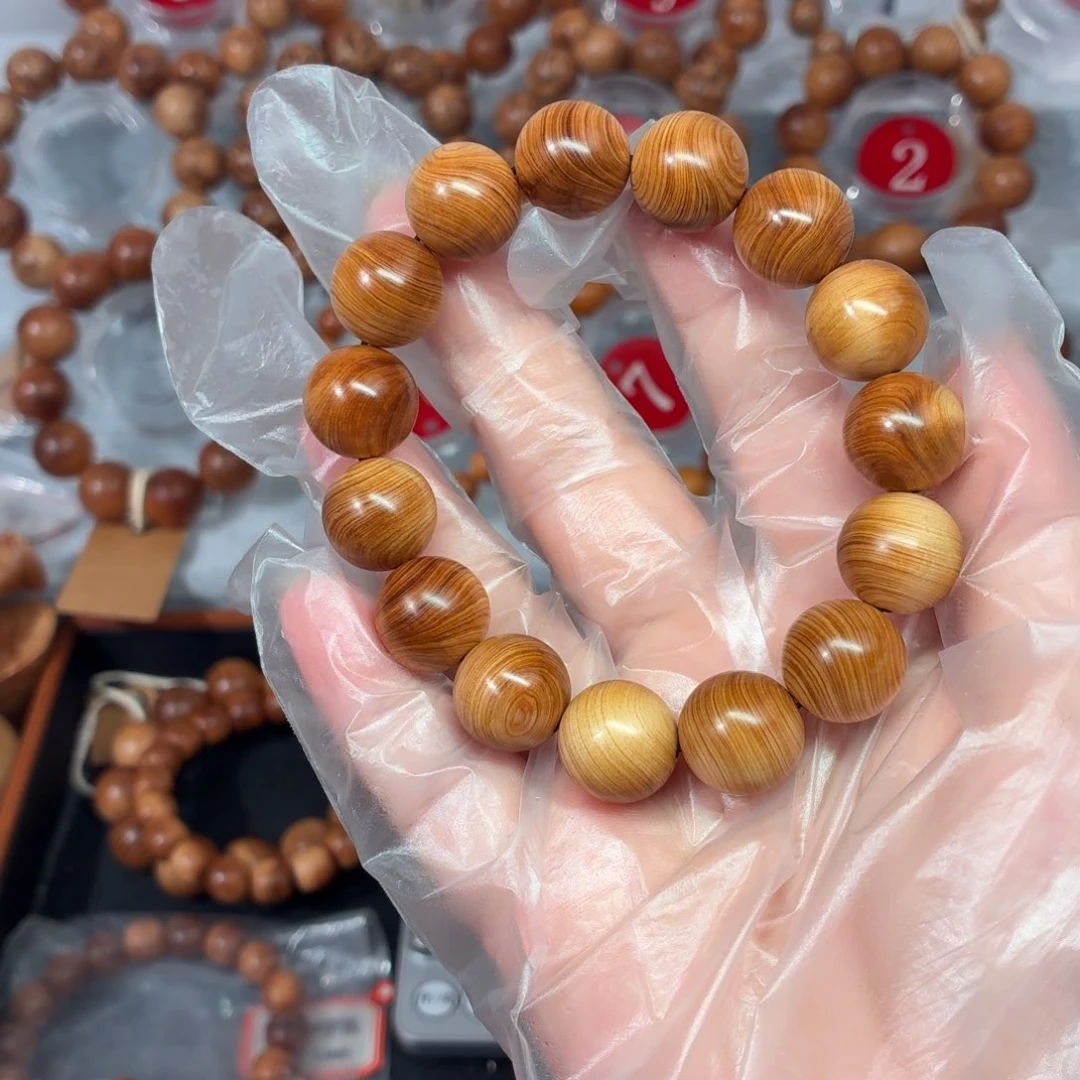 柏木（崖柏）手串/手链太行崖柏23.2g1.5乱纹药香