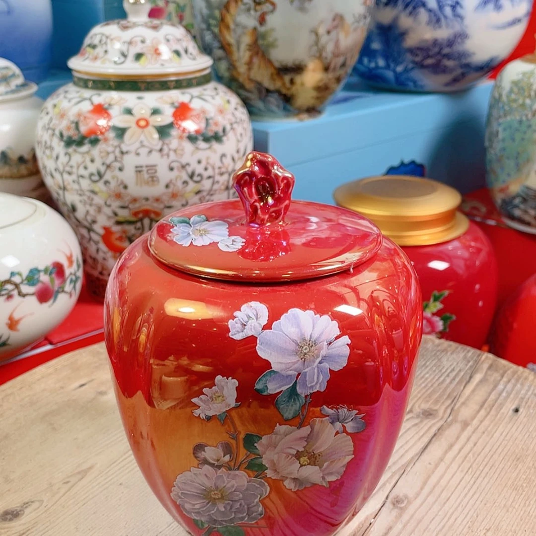 【闪购商品】罐陶瓷茶叶罐密封罐